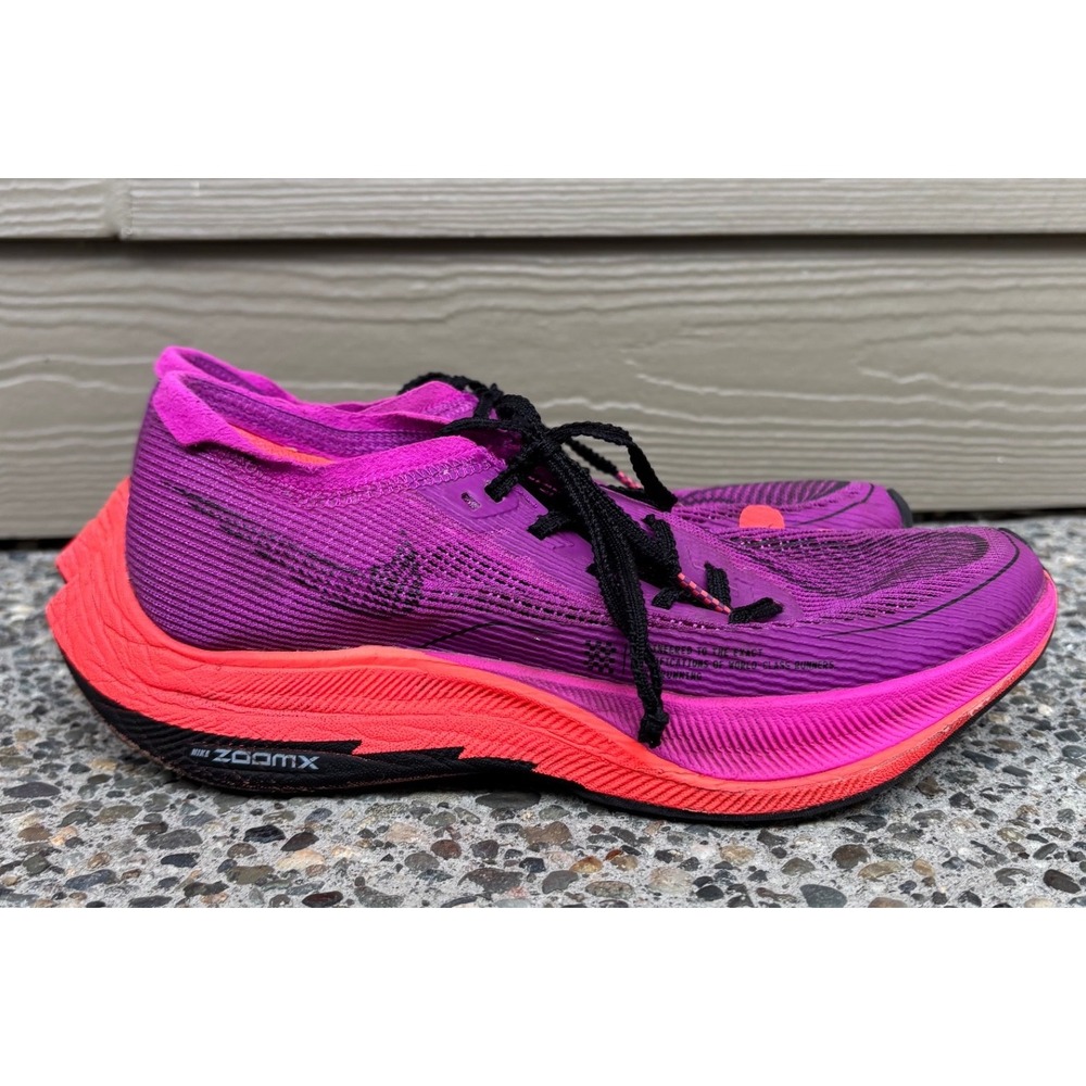 Nike ZoomX Vaporfly‎ Next% 2 Purple Pink Running Shoes CU4123-501 Womens Size 6